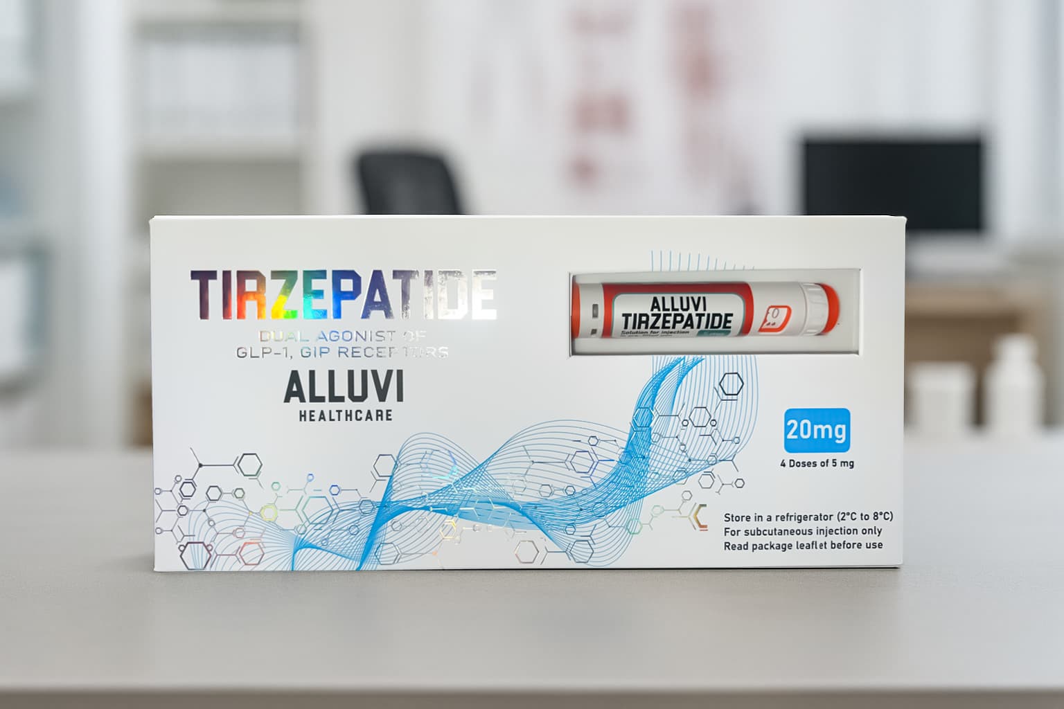 Alluvi Healthcare UK Team – Company Info Tirzepatide 20mg (R&D Only)